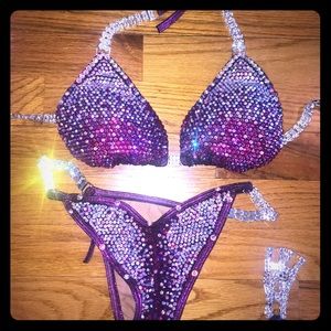 Angel Competition Bikini Diamond Pro Fuschia